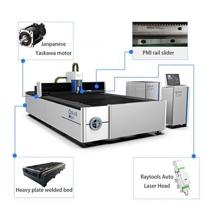 1530 Fiber Laser Cutting Machine Source For Cutting Metal